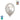 Globo r12 Cromado Colores 6 Unidades