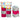 Feston Metal Plateado Y Colores 6 Unidades