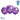 Globo r18 M.G. Cromado Colores 6 Unidades