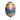 Globo Mylar Pascua Huevo Pascua Colores