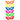 Antifaz Chino Neon 10 Unidades