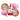 Globo Mylar F.C. Cupcake Rojo 5 Piezas