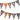 Banderin Halloween 2 Caras 2 Mts