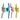 Vela Espiral Metal Colores 4 Unidades