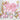 Arco Globos Organicos Baby Shower Rosado 57 Piezas