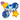 Globo Mylar Ovni 5 Piezas