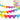 Guirnalda Corazon Multicolor