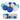 Decoracion Bola Algodon Decoracion Mix Celeste
