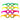 Antifaz Fluor/Laser Redondo 6 Unidades