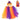 Set Falda Arlequin Led 2 Piezas