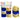 Feston Metal Dorado Y Colores 6 Unidades