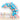 Set Arco Organico Celeste/Rosado 100 Globos