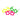 Lente Fluor Estrella 3 Unidades