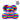 Plato Carton Arcoiris Metal Mediano 6 Unidades