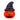 Decoracion Halloween Calabaza 36X23 Cms