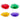 Sombrero Paja Fleco Color    1 Unidad