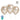 GLOBO R6 M.G. CROM0 X 25 CHAMPAGNE