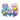 GLOBO MYLAR PASCUA CONEJO X 5