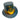 GORRO GALERA  NE/DORADO (X)