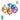 GLOBO R6 M.G. CROMO X 25 SURTIDO