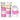 FESTON X 6 BLANCO/ROSADO  x 12 mts