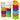 FESTON X 6 MULTICOLOR SURT.