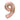GLOBO MYLAR 26" ROSE GOLD # 9 (L)
