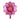 GLOBO MYLAR FLOR 44 X 53 FUCSIA