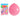 GLOBO R12 PX. STAND. ROSADO X 50