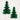 SET PINO NAVIDAD X 2 31-20cm