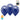 GLOBO R10 M.G. RETRO AZUL NOCHE X 25