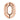 GLOBO MYLAR 26" ROSE GOLD # 0
