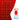CORTINA METAL RECT. 100x200 ROJA