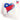 SERVILLETA IMPRESA 33*33 X20 CORAZON CHILE