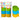 FESTON X 6 VERDE/AZUL/AMARILLO  x 12 mts